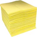 Global Industrial Sorbents, Yellow, Polypropylene, 100 PK 670638